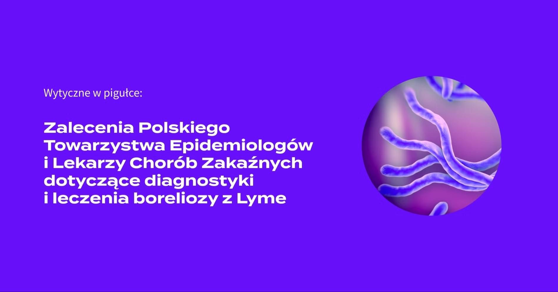 Wytyczne w pigułce: diagnostyka boreliozy z Lyme PTEiChZ