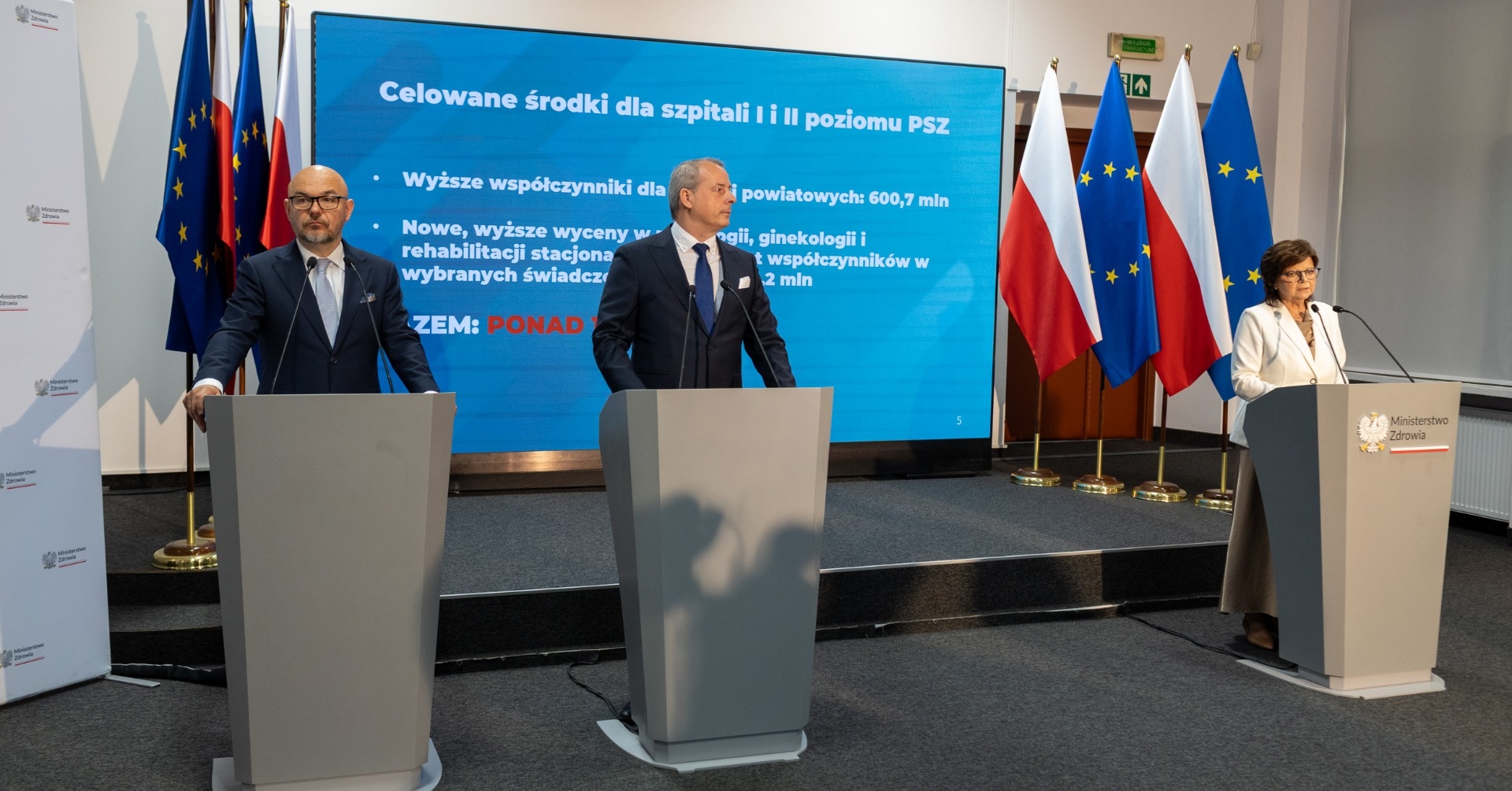 Więcej pieniędzy na zdrowie
