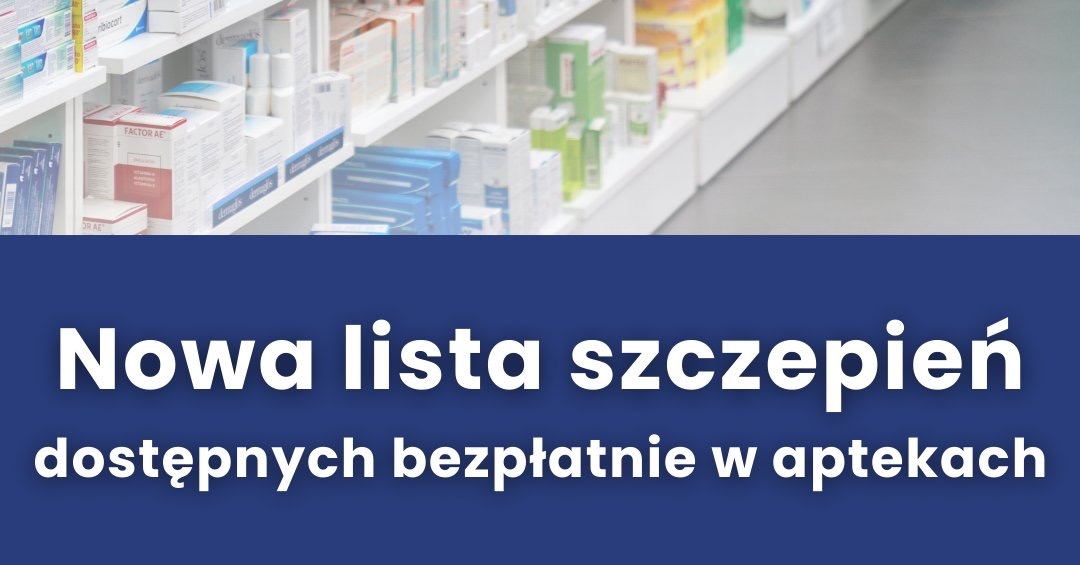 Szczepienia w aptekach pod koniec sierpnia