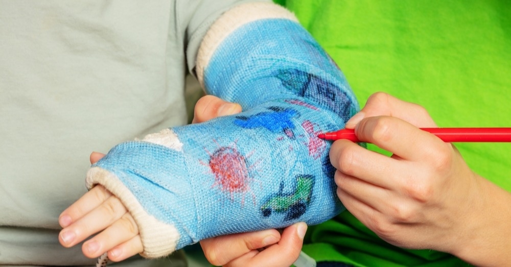 Złamanie typu zielonej gałązki – najczęstszy uraz w wieku rozwojowym