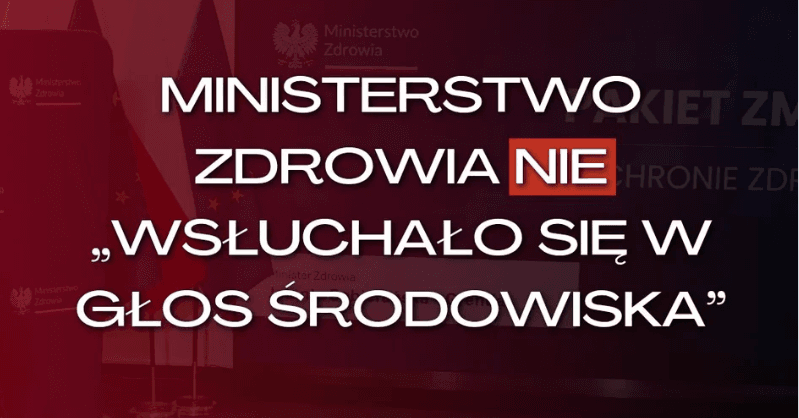 Nowelizacja ustawy o świadczeniach opóźniona o rok po fali uwag środowiska