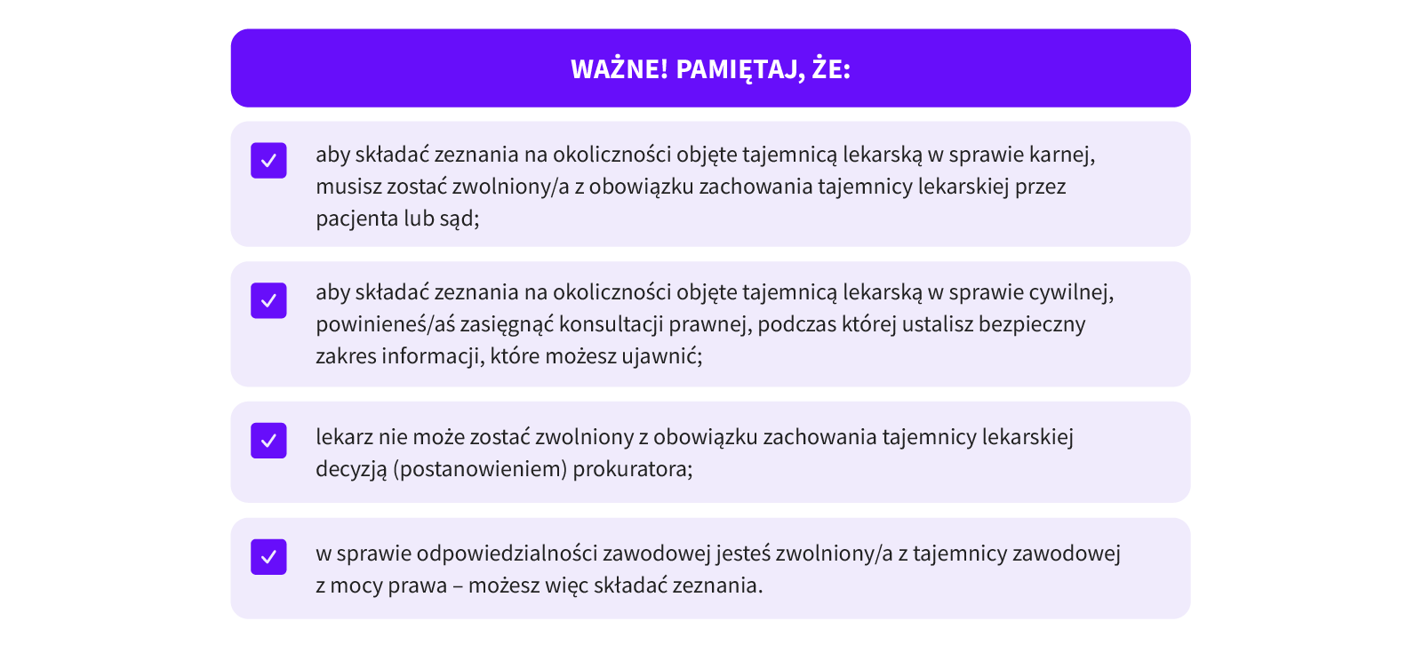 Składanie zeznań – o czym pamiętać?