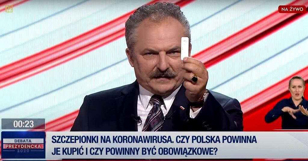 screen tvp, debata prezydencka