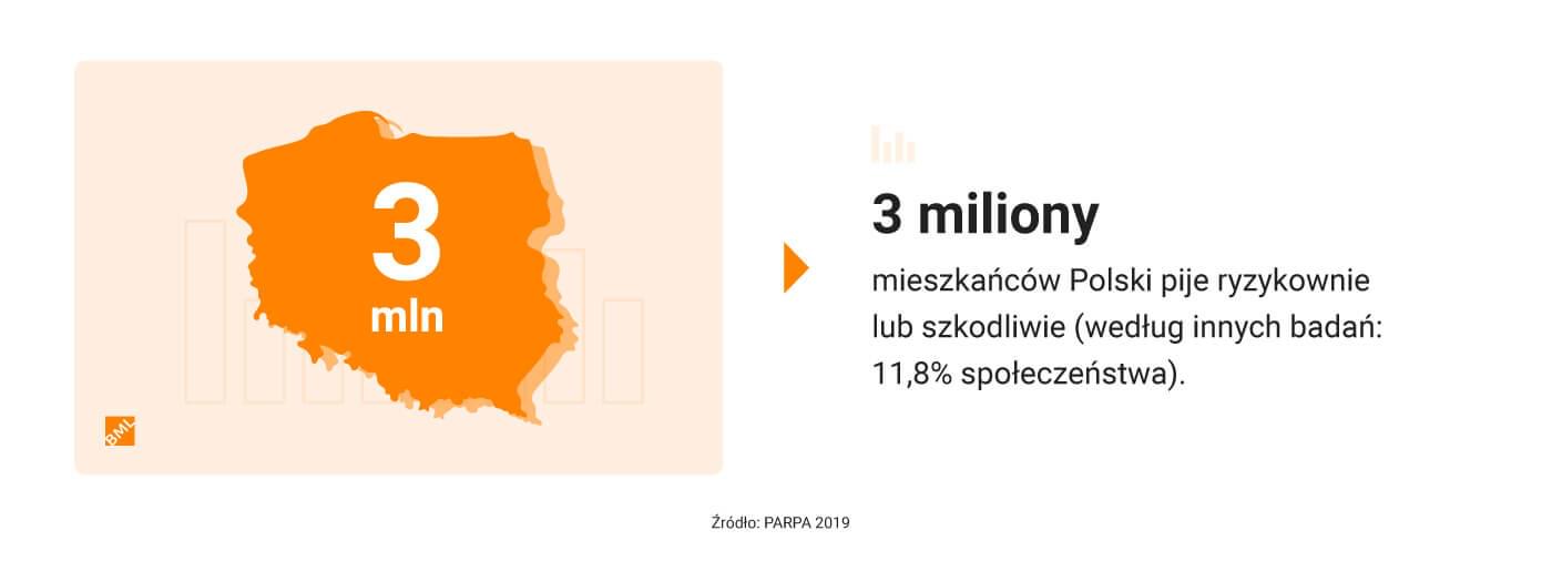 picie szkodliwe w Polsce