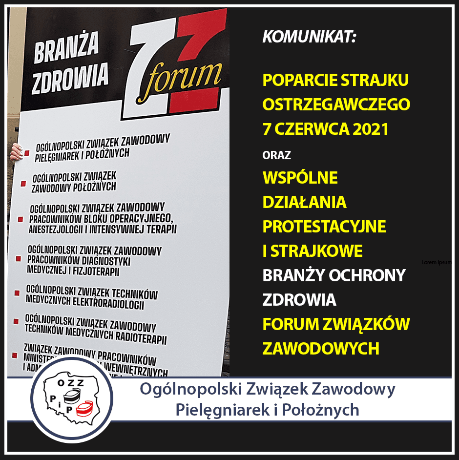 Postulaty strajku pielęgniarek