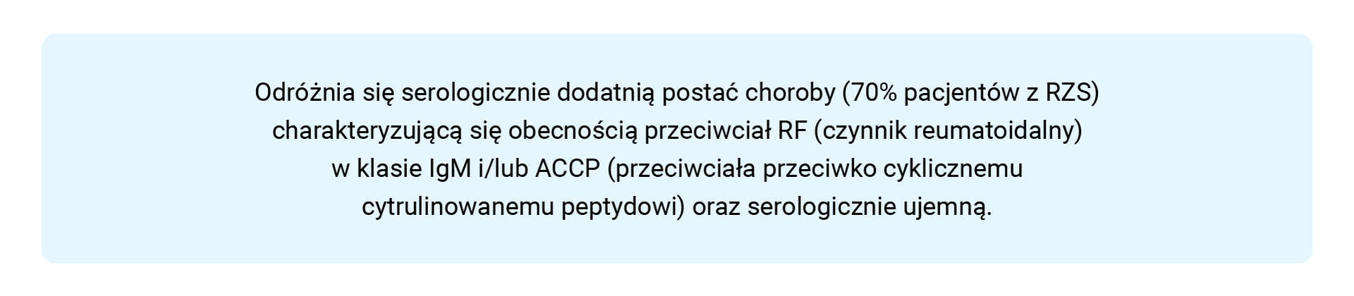 Przeciwciała w RZS