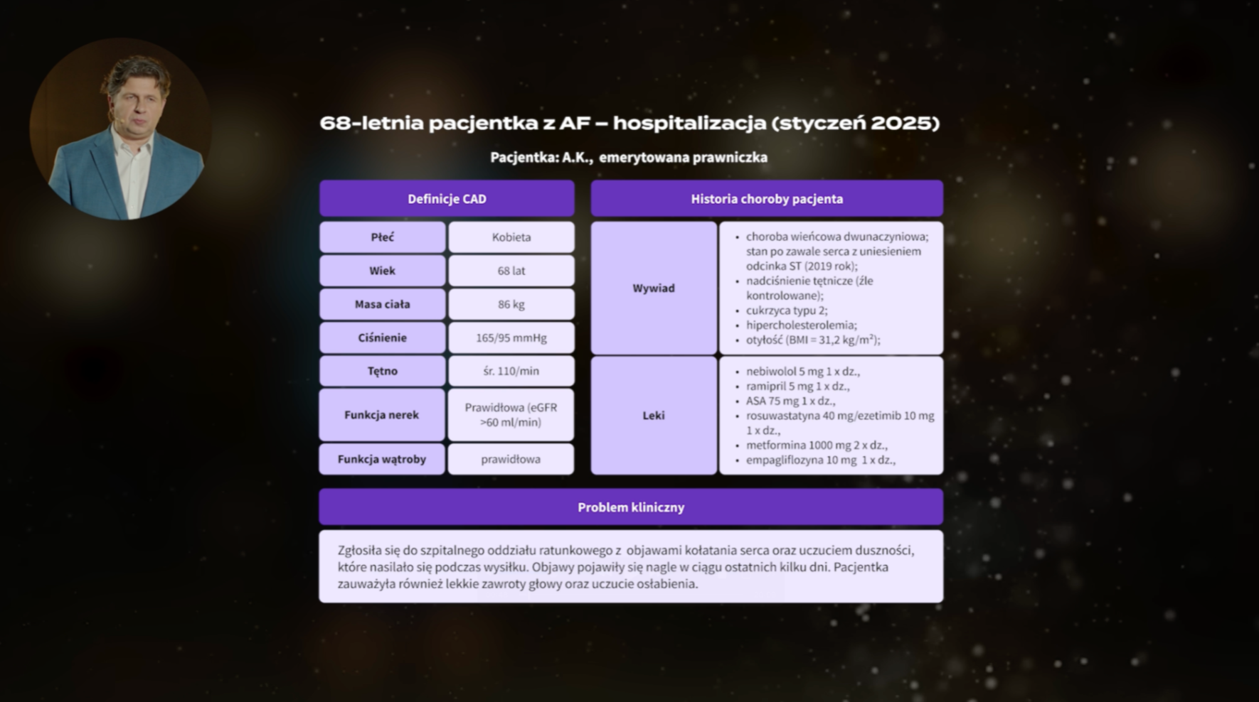 Studium przypadku – podejście do indywidualizacji terapii przeciwkrzepliwej - 1