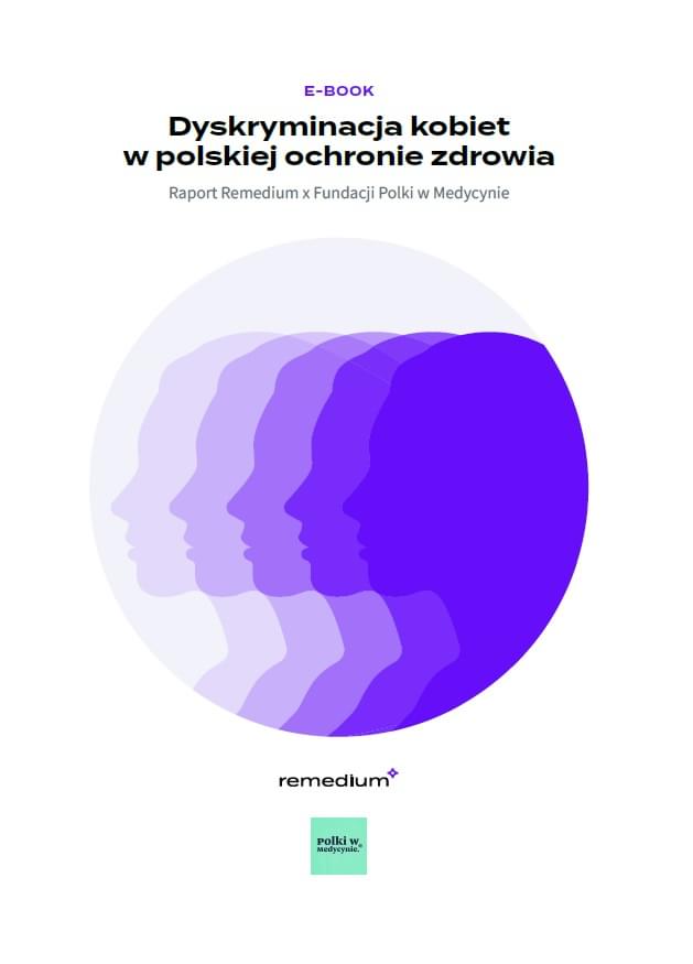 Okładka -- ebook "Dyskryminacja kobiet w polskiej ochronie zdrowia"