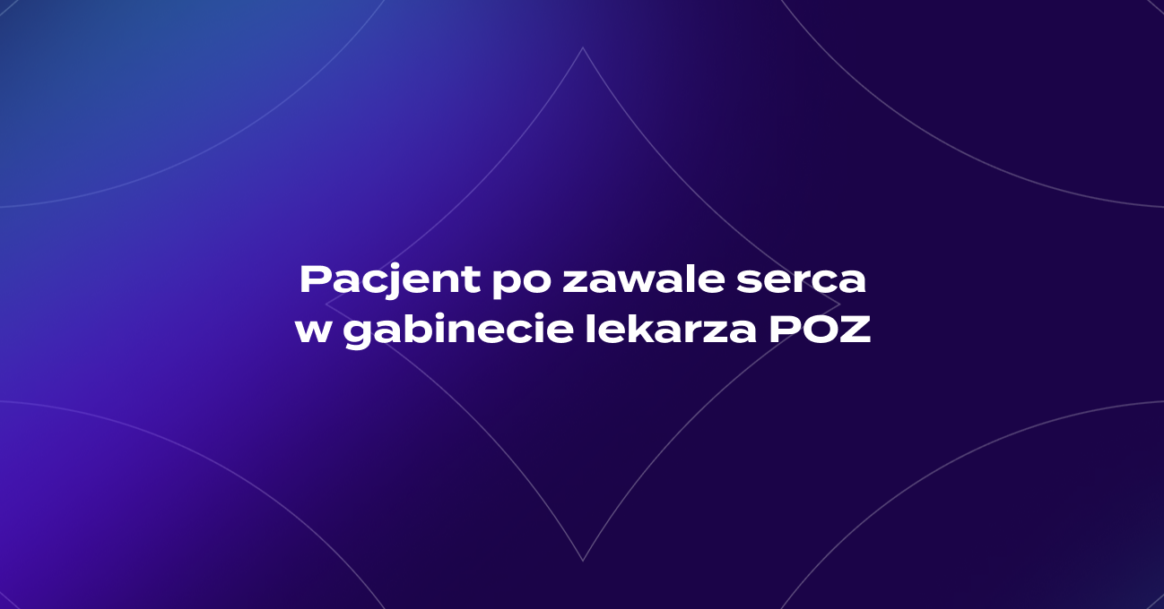 Okładka -- ebook "Pacjent po zawale serca w POZ"