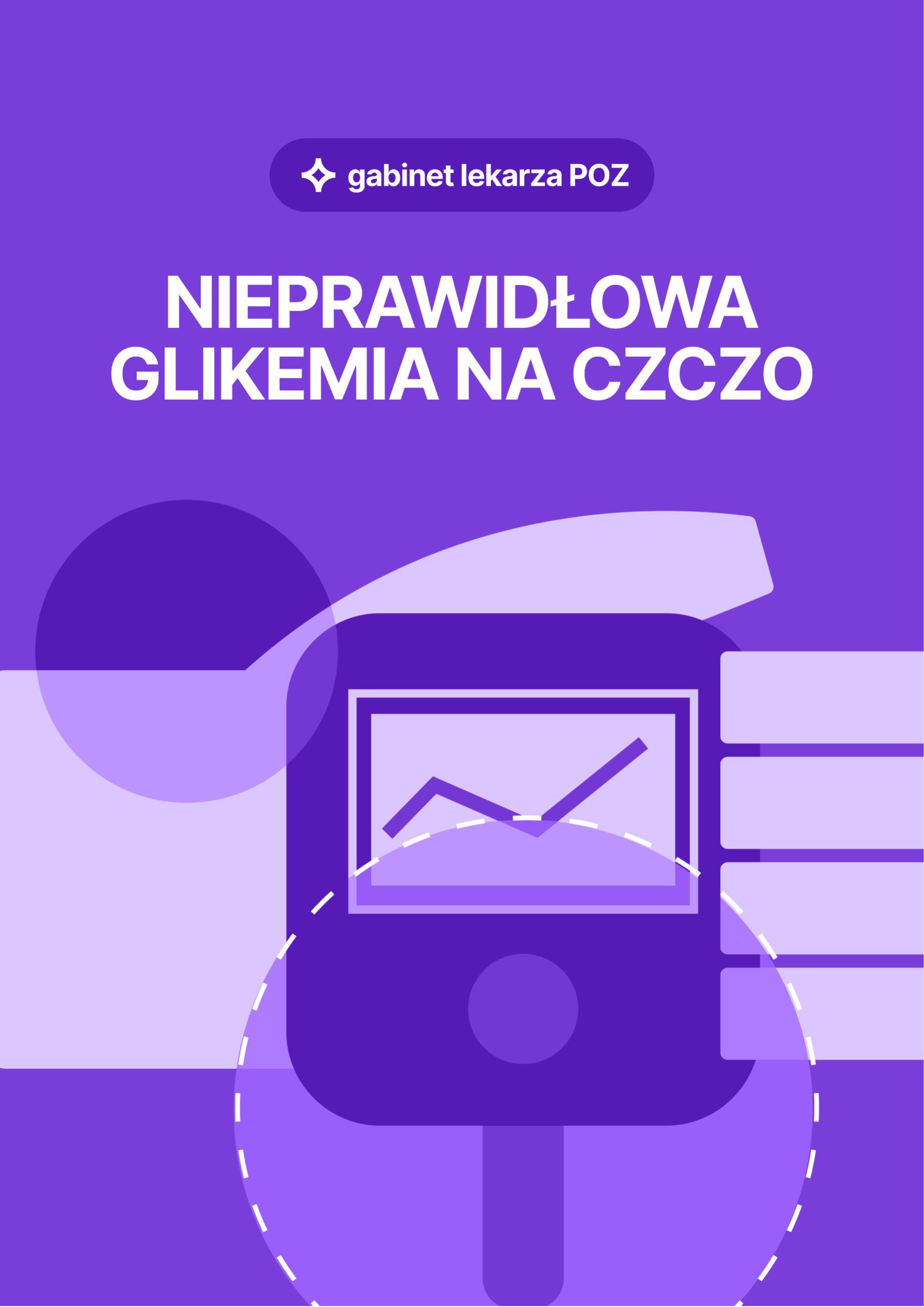 Okładka -- ebook "Pacjent z nieprawidłową glikemią na czczo w gabinecie lekarza POZ"