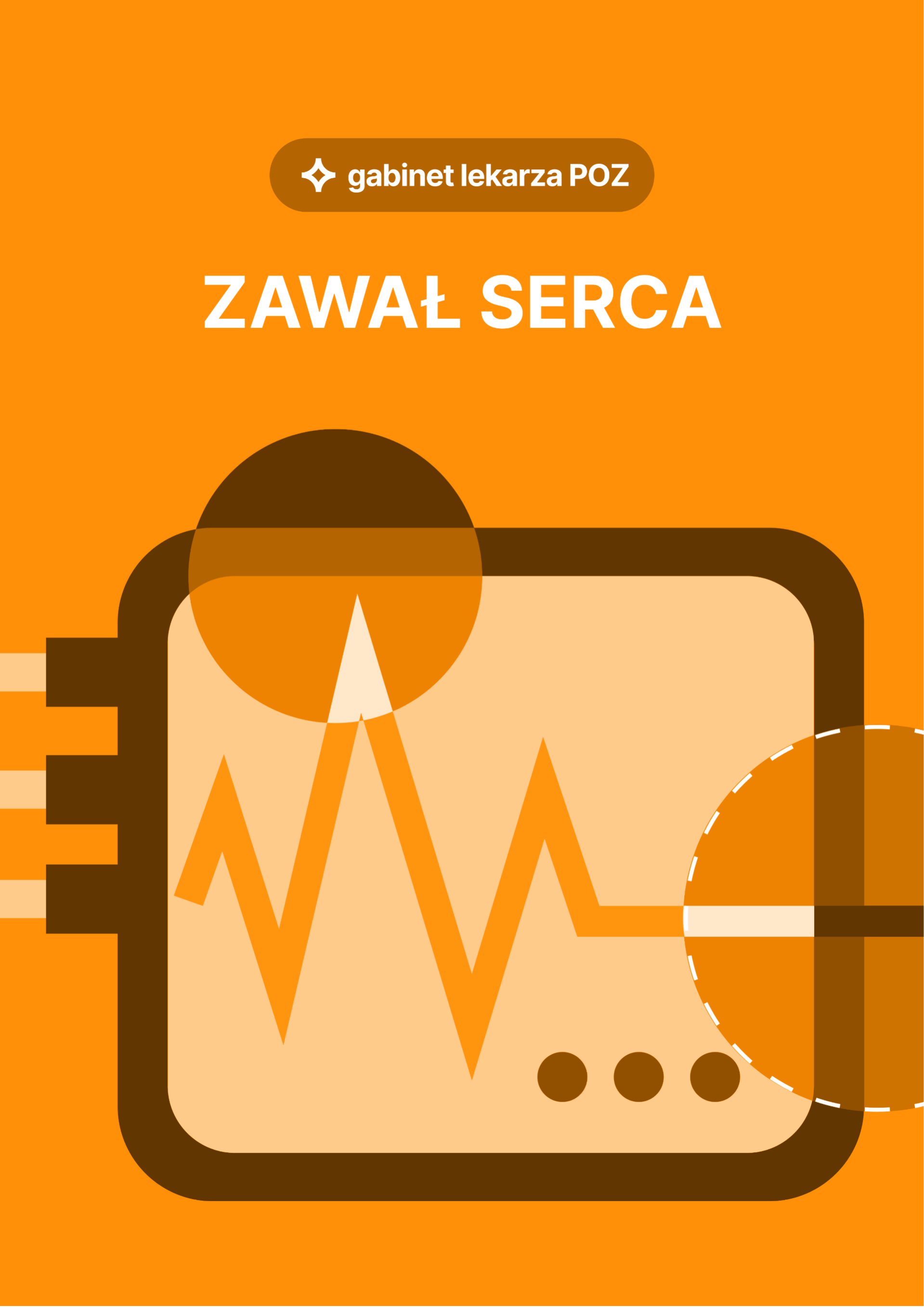 Okładka -- ebook "Pacjent po zawale serca w POZ"