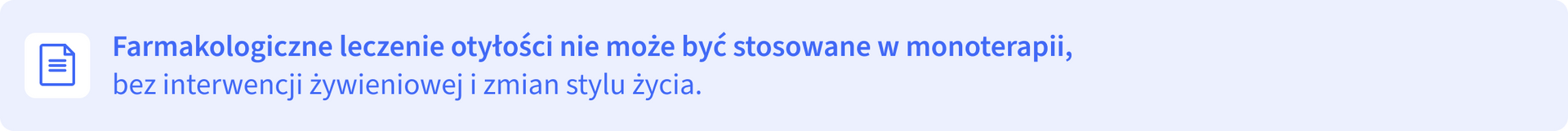 infografika - farmakologiczne leczenie otyłości