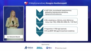Pacjent 1: Wyniki badań obrazowych serca