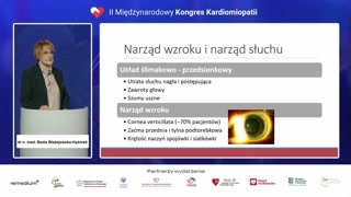 Objawy oczne i słuchowe w chorobie Fabry'ego