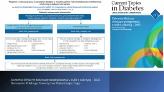 Zalecenia Polskiego Towarzystwa Diabetologicznego w leczeniu cukrzycy typu drugiego