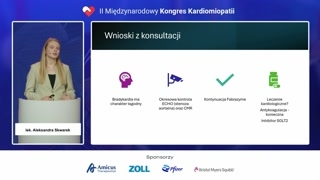 Przypadek 1: Zalecenia terapeutyczne