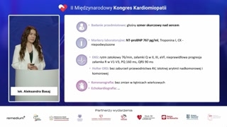 Wyniki badań EKG, Holtera i koronarografii