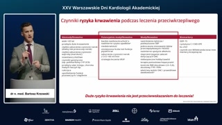 Zarządzanie ryzykiem krwawienia i postępowanie proceduralne