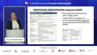 Aspekty techniczne badania scyntygraficznego