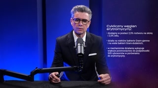 Charakterystyka cyklicznego węglanu erytromycyny