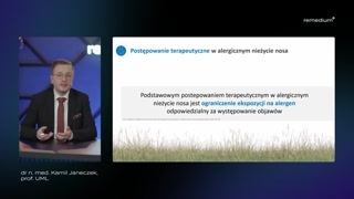 Standardowa terapia: unikanie alergenów i farmakoterapia