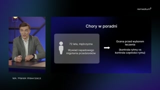 Przypadek 3: Znaczenie wydłużonego odstępu PR w migotaniu przedsionków