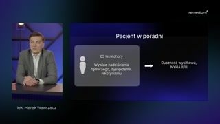Przypadek 7: Zawał ściany dolnej i tylnej z zajęciem prawej komory
