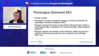 Piorunujące zapalenie mięśnia sercowego