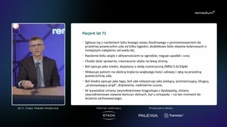 Studium przypadku 1: Diagnostyka i plan leczenia