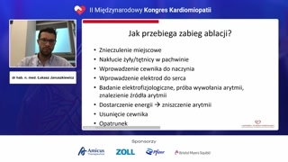 Przebieg zabiegu ablacji