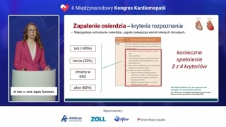 Zapalenie osierdzia: Kryteria diagnostyczne i definicje