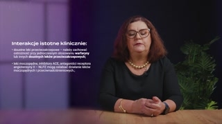 Interakcje z lekami przeciwzakrzepowymi i moczopędnymi