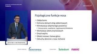 Patofizjologia zakażeń i znaczenie nosa