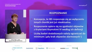 Kryteria rzymskie czwarte i objawy kliniczne IBS