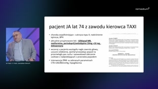 Przypadki kliniczne: zawroty głowy, hipoglikemia i interakcje