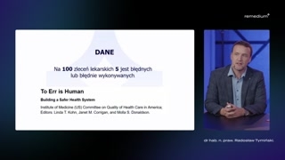 Dane o błędach medycznych i farmakoterapii