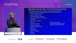 Powikłania, fobia sterydowa i wskazania terapeutyczne