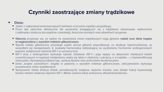 Czynniki zaostrzające: stres, nikotyna i dieta