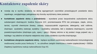 Kontaktowe zapalenie skóry i trądzik różowaty