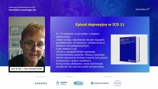 Rozpoznawanie depresji według ICD-11 i obraz kliniczny