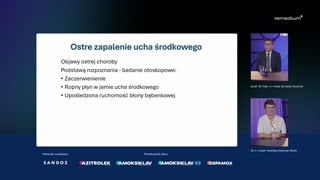 Zapalenie ucha środkowego u dzieci: postępowanie i wskazania do antybiotykoterapii