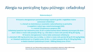 Cefalosporyny i ich generacje