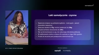 Leki osmotyczne i makrogole — praktyka kliniczna
