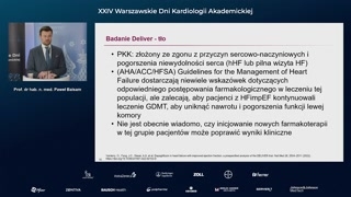 Badanie DELIVER — projekt i charakterystyka populacji
