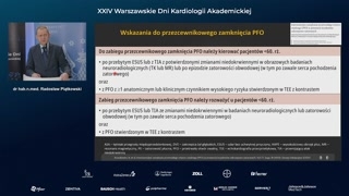 Dokumenty, czynniki ryzyka i kryteria kwalifikacji do zamknięcia PFO