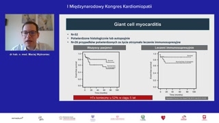 Wyniki biopsji: eozynofilowe zapalenie mięśnia sercowego i terapia immunosupresyjna