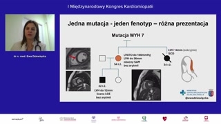 Mutacja łańcucha ciężkiego miozyny — przykład rodzinny i podziękowania