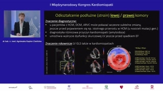 Rola strainu (GLS) i strainu lewego przedsionka w kardiomiopatiach