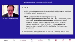 Przypadek 2: kardiomiopatia przerostowa i towarzysząca choroba wieńcowa