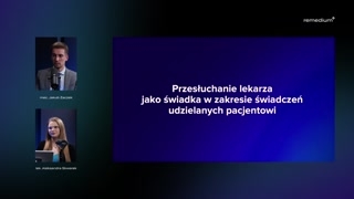 Zeznania lekarza jako świadka: postępowanie zawodowe, cywilne i karne